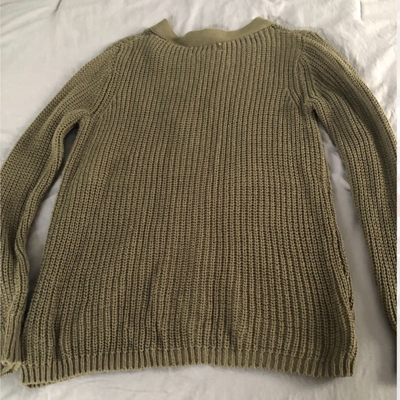 ruby moon Olive Green Sweater - Picture 2 of 3